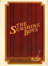 The Sunshine Boys Souvenir Program Robert Alda SIGNED 1973 - £21.78 GBP