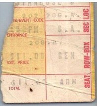 Starship Neuf Riders Ticket Stub Septembre 2 1975 Syracuse New York - £44.32 GBP