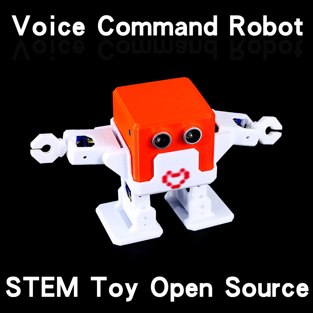 Voice Control Otto Robot For Arduino Diy Kit Gifts STEM Educational Toys Maker - £64.00 GBP