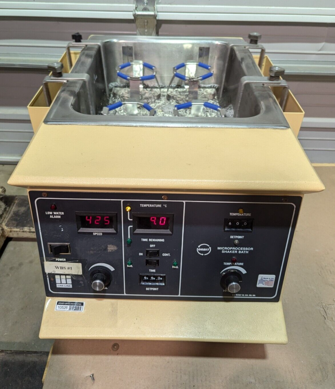 Lab Line 3545 Microprocessor Orbital Shaker Water Bath TESTED / 30 DAY G... - $1,035.00