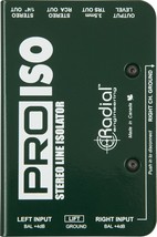 Radial Engineering Pro Iso Stereo Line Isolator +4Db To -10Db With Radial - £204.59 GBP