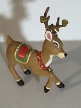 Reindeer Vintage Christmas Decoration Holiday Ornament 2000 Hallmark - $8.90