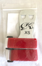 Elite Sportwear GK 32 Gymnastics Grips Sz XS Red NEW - $14.24