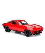 F&amp;F 8 &#39;66 Chevy Corvette 1:24 Scale Hollywood Ride - £42.91 GBP