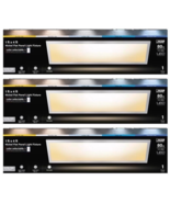 Flat Panel Led Fixture 47.25" x 12" x 0.9" Customizable Color Temp, FEIT 3-PACK - $207.90