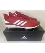NEW Adidas Adizero Afterburner Baseball Cleats RED Mens Size 14 CG5217  - £15.49 GBP