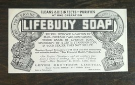 Vintage 1902 Lifebudy Soap Original Ad 1021 - $6.64