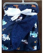 Dogs and Paws Micro Polar Fleece Baby Blanket  - $12.99