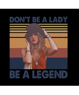 Stevie Nicks Don’t be A Lady Be A Legend 20oz Skinny Tumbler - £20.58 GBP