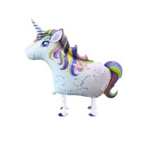 Birthday Party Foil Unicorn Balloon Kids Rainbow Balloons Supplies Decor... - £3.53 GBP