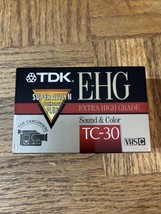 TDK EHG TC30 Cassette - $33.71 CAD