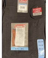 Coleman Men&#39;s Pants Fleece Lined Tear Resistant Stretch Utility Pant 32x30 - $514.84 MXN