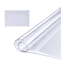 VEVOR Clear Table Cover Protector, 36" x 72" Rectangle, 1.5 mm  PVC Plas... - $23.99