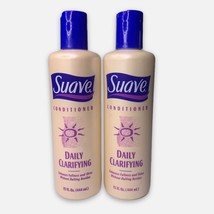 TWO (2) Suave Conditioner Daily Clarifying 15 oz NOS NEW Vintage Movie Prop USA - £39.39 GBP