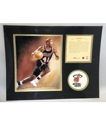 Glen Rice Miami Heat 1995 NBA Basketball Matted Lithograph Art Print Poster - £11.18 GBP