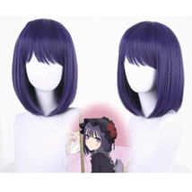 Kitagawa Marin cosplay purple wig, My Dress-Up Darling cosplay wig, short purple - £52.30 GBP