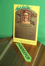 Bob Feller National Baseball Hall Of Fame Cooperstown Signed Postcard 1962 - $39.59