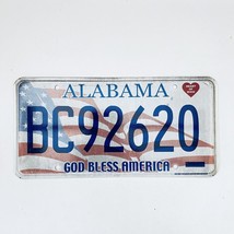 United States Alabama God Bless America Passenger License Plate BC92620 - £11.82 GBP
