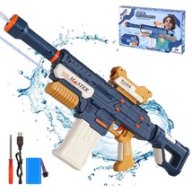 Electric Water Gun For Kids Adults, Automatic Manual Double Shooting Mode Big Wa - £73.44 GBP