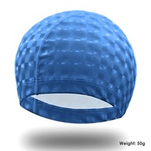 Hot Sale Swimming Cap Delicate Design Swimming Hat PU Waterproof Adult Protect E - £151.87 GBP