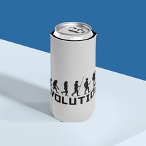 Evolution Neoprene Slim Can Cooler: White Hiking Adventure - £12.34 GBP