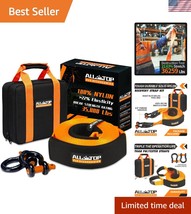 Heavy Duty Tow Strap Recovery Kit - 3&#39;&#39;x20&#39; 35,000lbs Nylon With D-Ring ... - $167.99