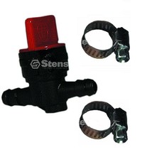 Inline Fuel Shutoff 2 Hose Clamps Fits Exmark 698183 1-603770 AM107340 AM36141 - £7.69 GBP