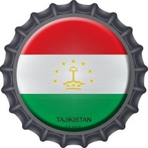 Tajikistan  Novelty Metal Bottle Cap BC-437 - £17.58 GBP