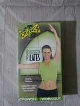 Crunch Workout Fat Burning Pilates VHS Ellen Barrett Standing Moves Clas... - £6.99 GBP