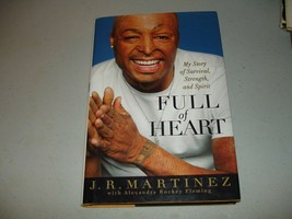 SIGNED J.R. Martinez - Full Of Heart (Hardcover, 2012) 1st, VG - £17.35 GBP