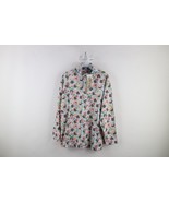 Deadstock Vintage 90s Country Primitive Womens L Flower Turtleneck T-Shi... - $843.47 MXN