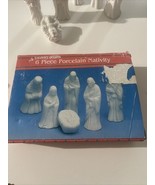 Fine Ceramic Six piece Hand Crafted Nativity Set - $10.81 CAD