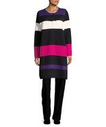 New Calvin Klein Women&#39;s Striped Long Sweater Cardigan Multi Color Varie... - $135.82 CAD