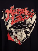 Murphys Law Hardcore Punk Band T Shirt Y2K NYC vintage Black 2XL - £78.25 GBP