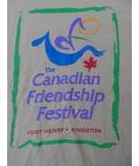  Canadian Friendship Festival Fort Henry 1995 XL Staff T-Shirt Headstone... - $54.19 CAD