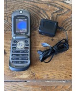Motorola MOTO VU204 Verizon Wireless Mobile Flip Phone Black - £7.46 GBP