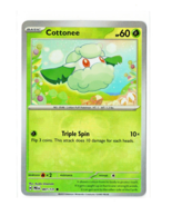 Pokemon TCG: Cottonee (Poke Ball Pattern) 007/131 Prismatic Evolutions H... - $2.73 CAD