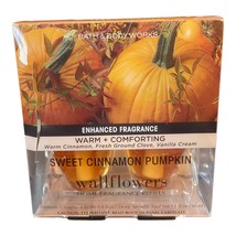 2 Pack Bath &amp; Body Works Wallflower Fragrance Refill Sweet Cinnamon Pump... - $15.99