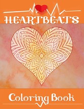 25 HEART COLORING Pages Adult Coloring Book (Volume 2); Meditation Relaxation; P - £0.80 GBP