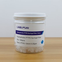 Lablpsai Syringe Filter Ptfe 13Mm Diameter 0.22M Pore Size, Hydrophobic,... - £29.62 GBP