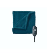 Sunbeam Microplush Comfy Toes Electric Heated Throw Blanket Foot Pocket ... - €40,39 EUR