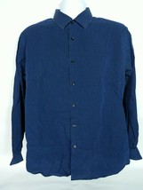 Ben Sherman Men&#39;s Dress Shirt 16½ 34-35 Blue Black Striped Long Sleeve - $22.36