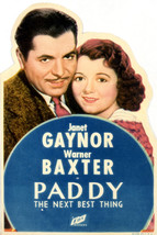 Janet Gaynor and Warner Baxter in Paddy the Next Best Thing 16x20 Canvas... - $69.99
