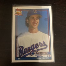 1991 Topps Gary Green #184 RANGERS -40 YEARS OF BASEBALL - £0.97 GBP