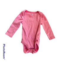 Cloud Island 12M Pink Bodysuit Long Sleeve NWOT - £6.78 GBP