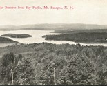 View From Sky Parlor Lake Sunapee New Hampshire NH UNP DB Postcard L4 - $6.88