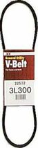 MBL 3L300 (1300) Fractional Horsepower V-Belt, 3L Section, 3/8" Width, 7... - $8.95