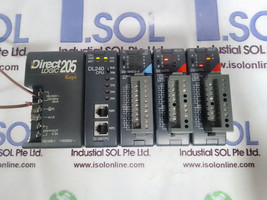Koyo D2-04B-1 I/O base 4-slot DIN Rail Panel Mount For DirectLOGIC 205 - £224.89 GBP
