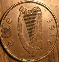 1950 Ireland Penny Coin - £1.76 GBP