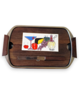 Mid-Century Cheese Board Tray Knife Set Gourmet Charcuterie Vtg Made in ... - €13,05 EUR